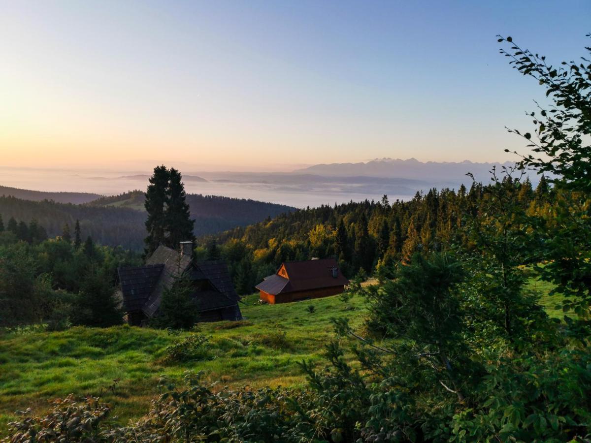 Em Gorce Resort Domki Z Sauna I Jacuzzi Waksmund Bagian luar foto