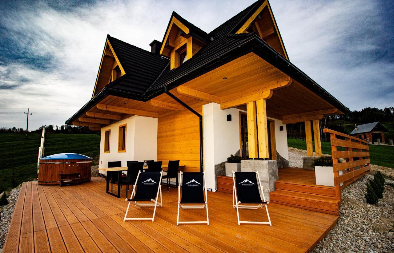 Em Gorce Resort Domki Z Sauna I Jacuzzi Waksmund Bagian luar foto