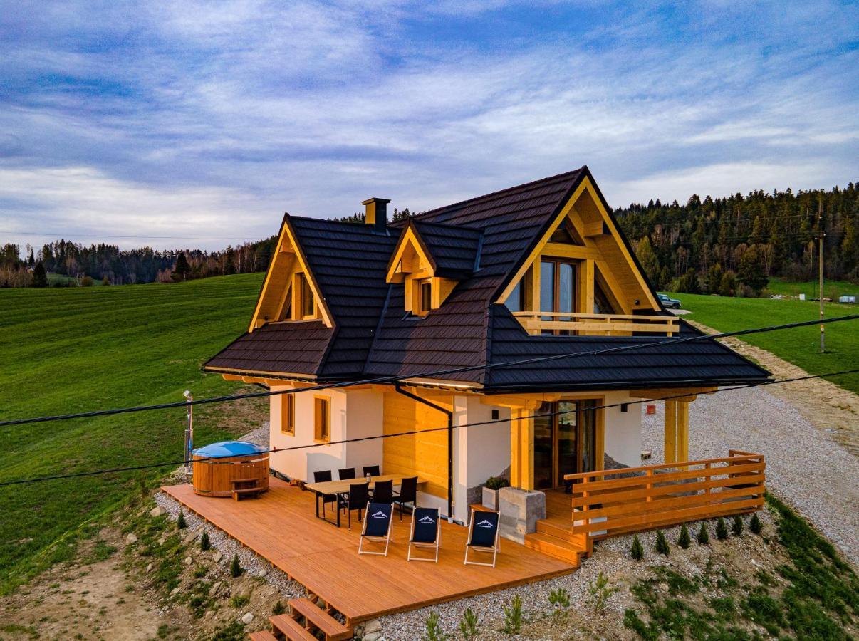 Em Gorce Resort Domki Z Sauna I Jacuzzi Waksmund Bagian luar foto