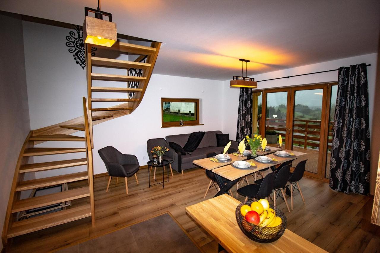 Em Gorce Resort Domki Z Sauna I Jacuzzi Waksmund Bagian luar foto