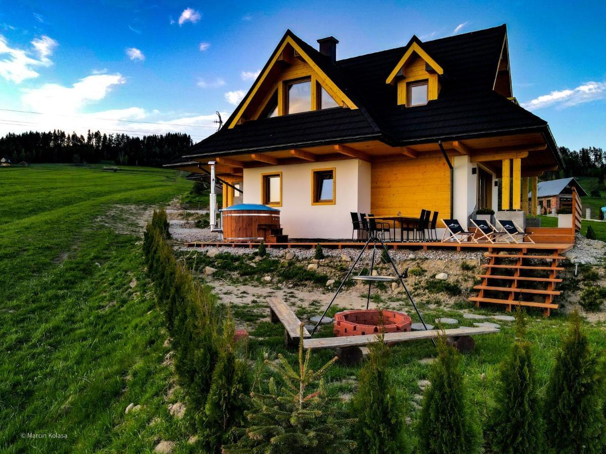 Em Gorce Resort Domki Z Sauna I Jacuzzi Waksmund Bagian luar foto