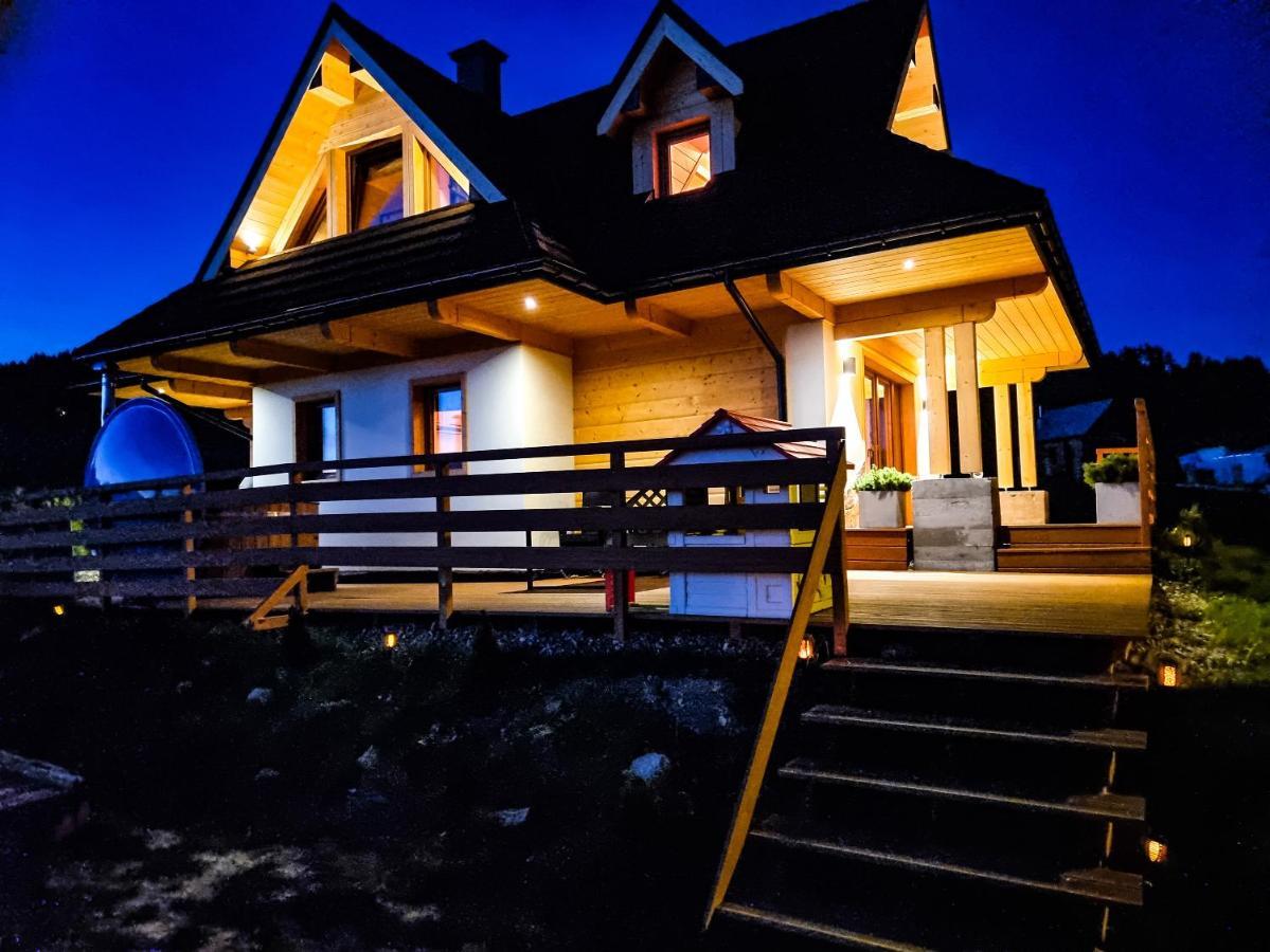 Em Gorce Resort Domki Z Sauna I Jacuzzi Waksmund Bagian luar foto