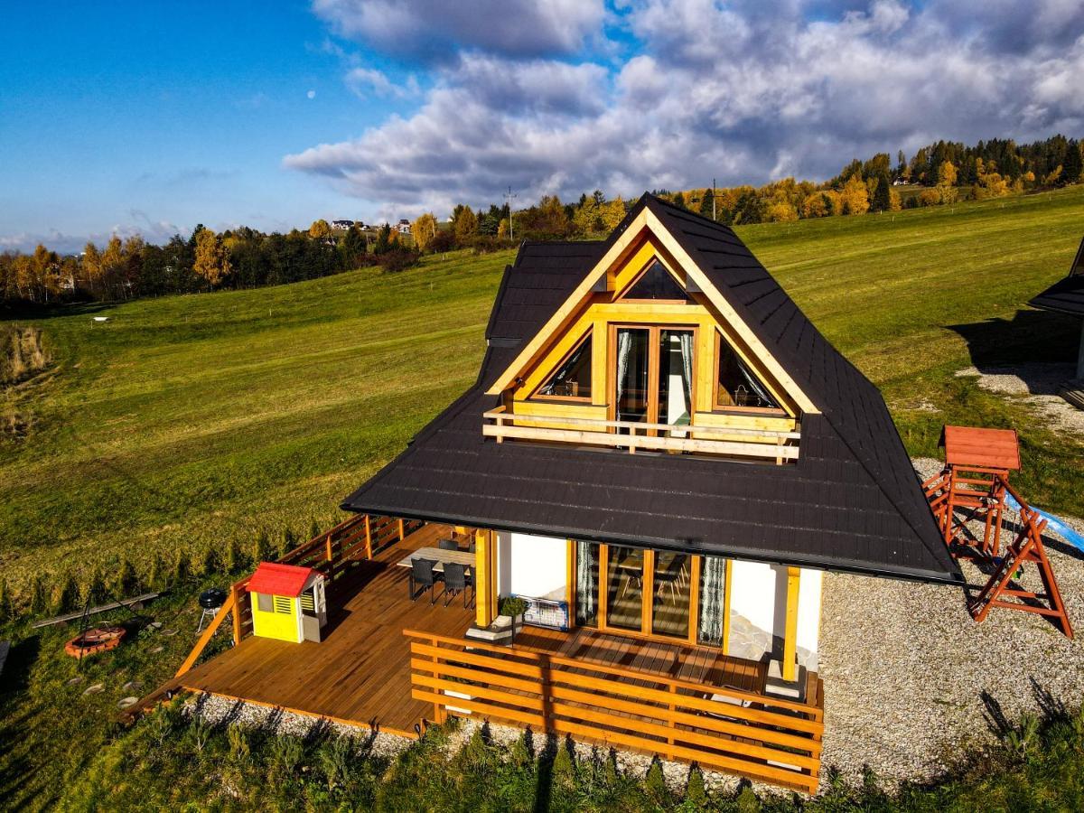 Em Gorce Resort Domki Z Sauna I Jacuzzi Waksmund Bagian luar foto