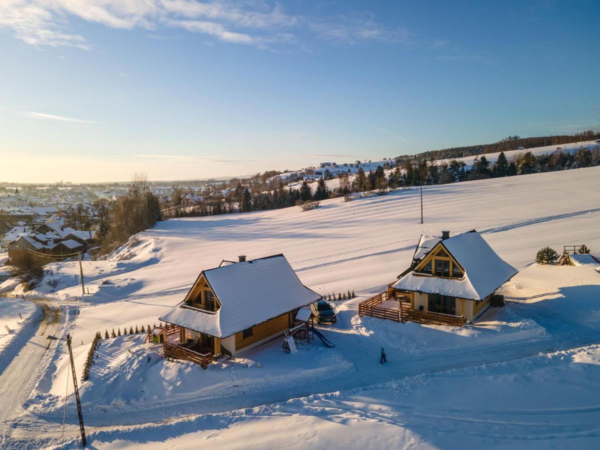 Em Gorce Resort Domki Z Sauna I Jacuzzi Waksmund Bagian luar foto