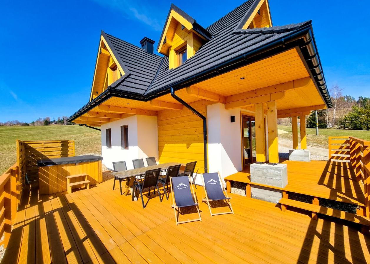 Em Gorce Resort Domki Z Sauna I Jacuzzi Waksmund Bagian luar foto