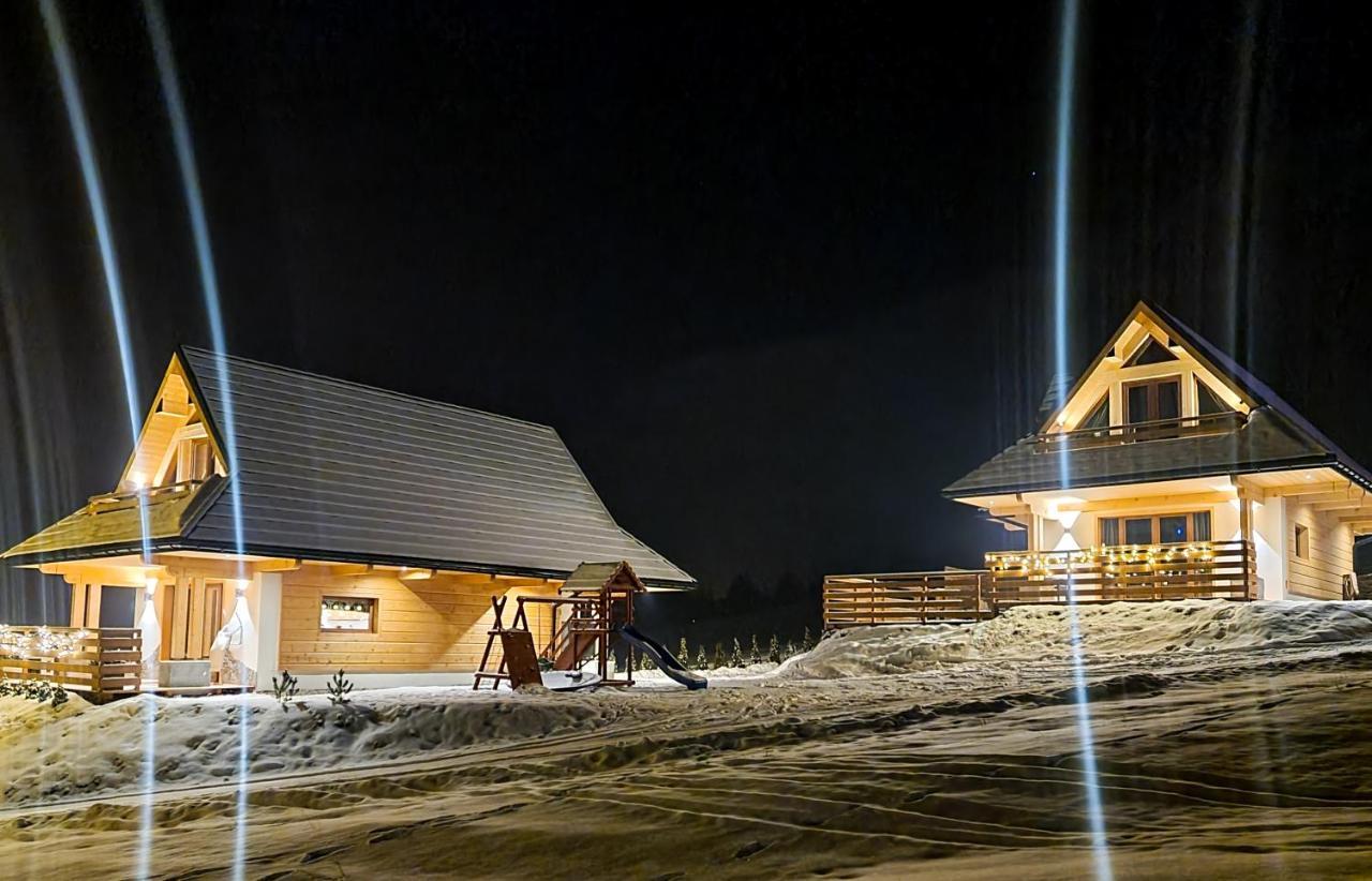 Em Gorce Resort Domki Z Sauna I Jacuzzi Waksmund Bagian luar foto